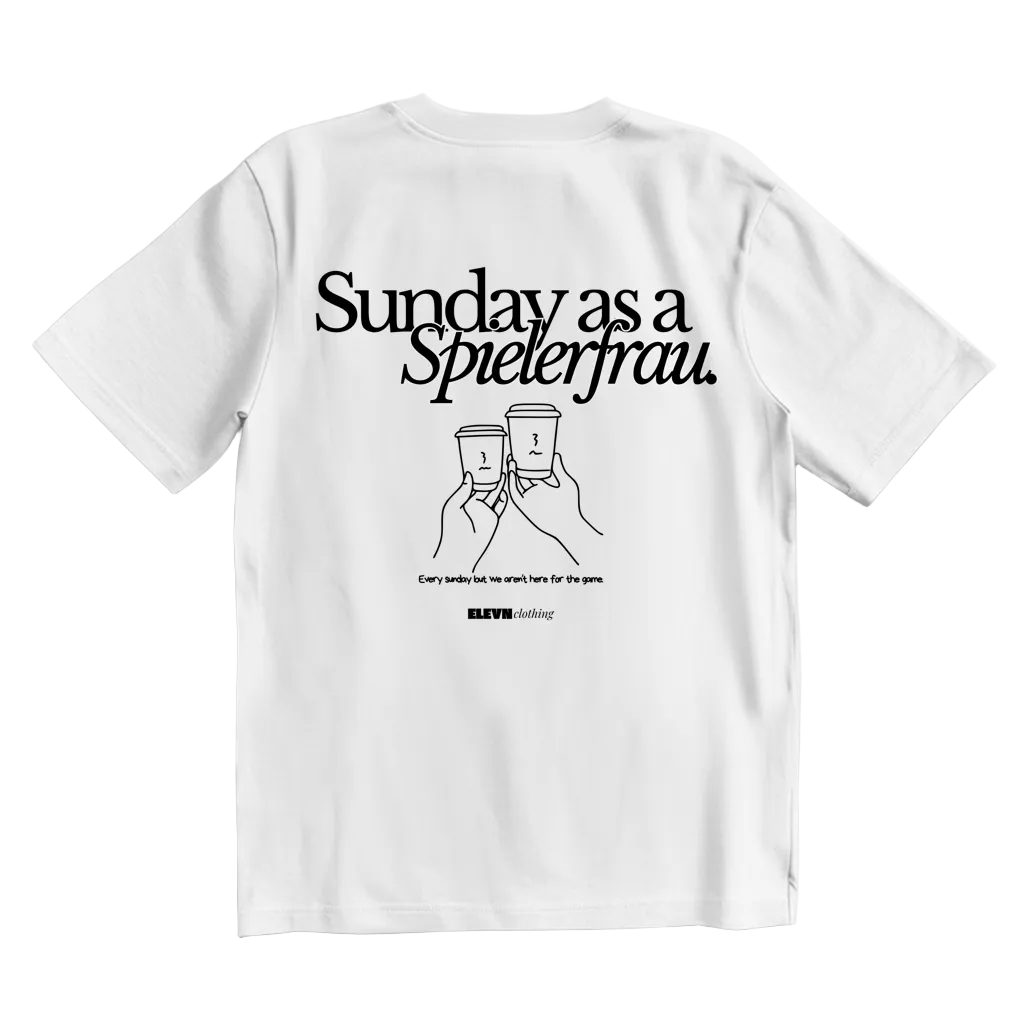Sunday as a Spielerfrau T-Shirt