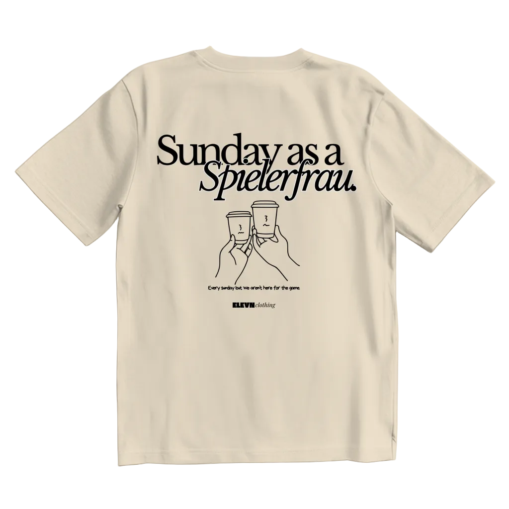 Sunday as a Spielerfrau T-Shirt