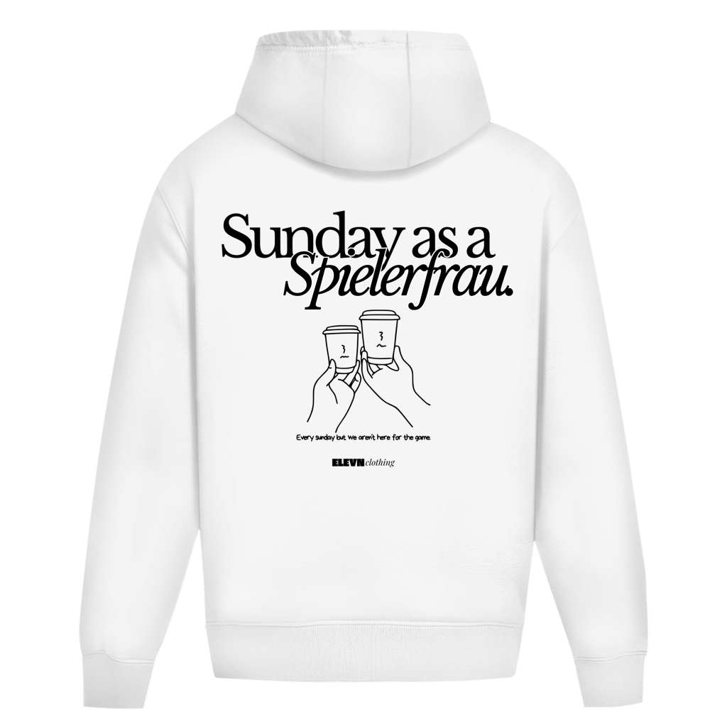 Sunday as a Spielerfrau Hoodie