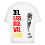 WM26 Zeit das sich was dreht Oversize Tee