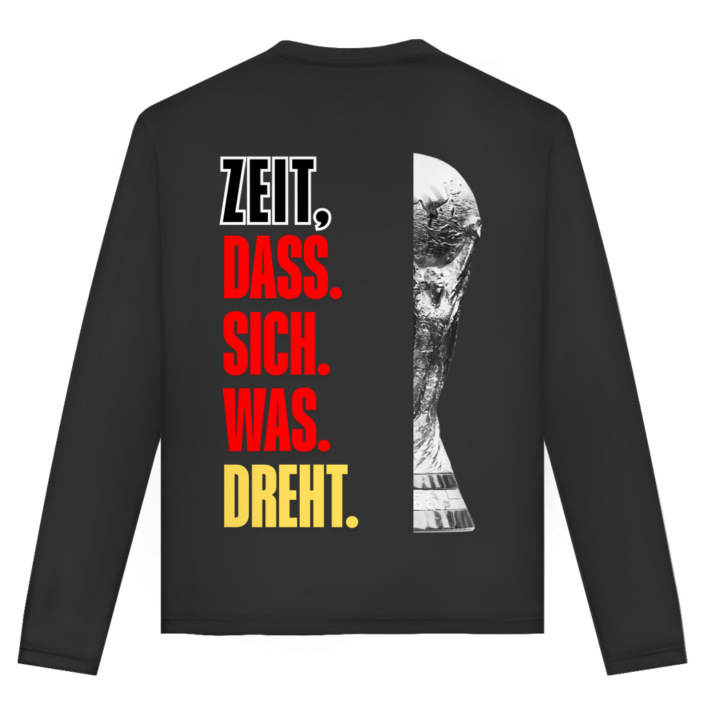 WM26 Zeit das sich was dreht Longsleeve