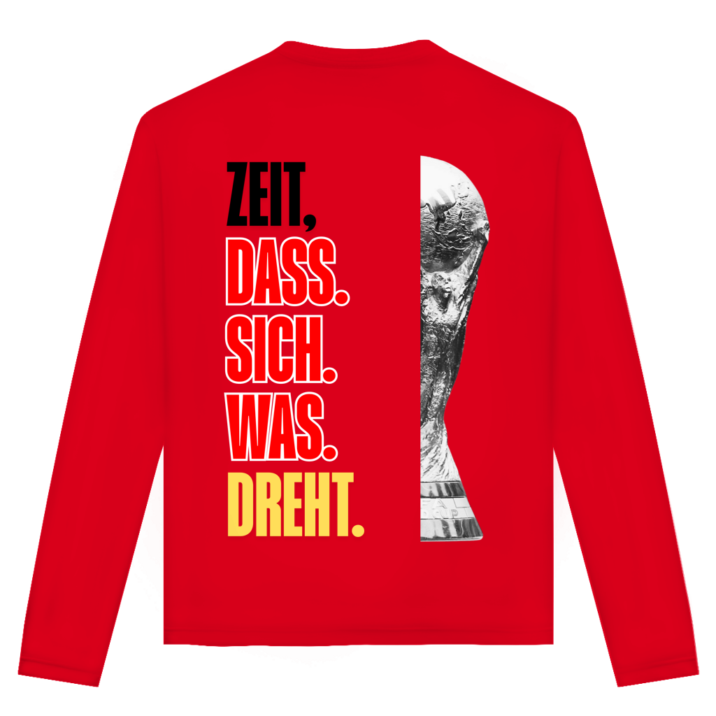 WM26 Zeit das sich was dreht Longsleeve