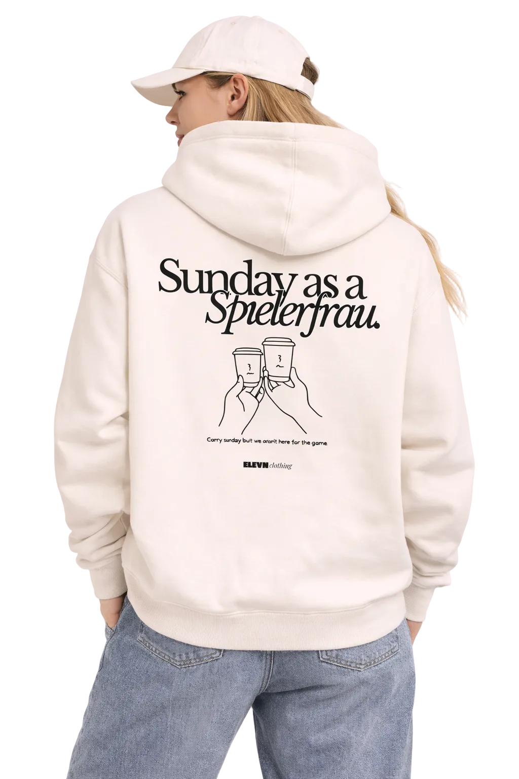Sunday as a Spielerfrau Hoodie